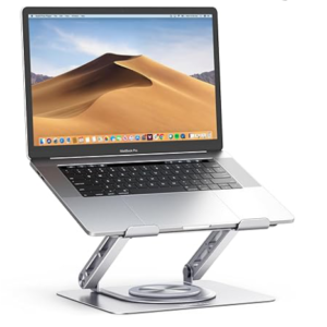 Laptop Stand with 360° Rotating Base